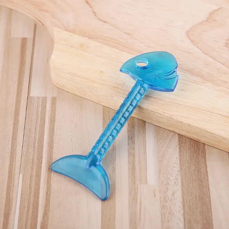 Toothpaste Squeezer Clear Paste Tube Dispenser Snacks Package Clip Cosmetics Cleaser Extruder For Home Bathroom Kitchen