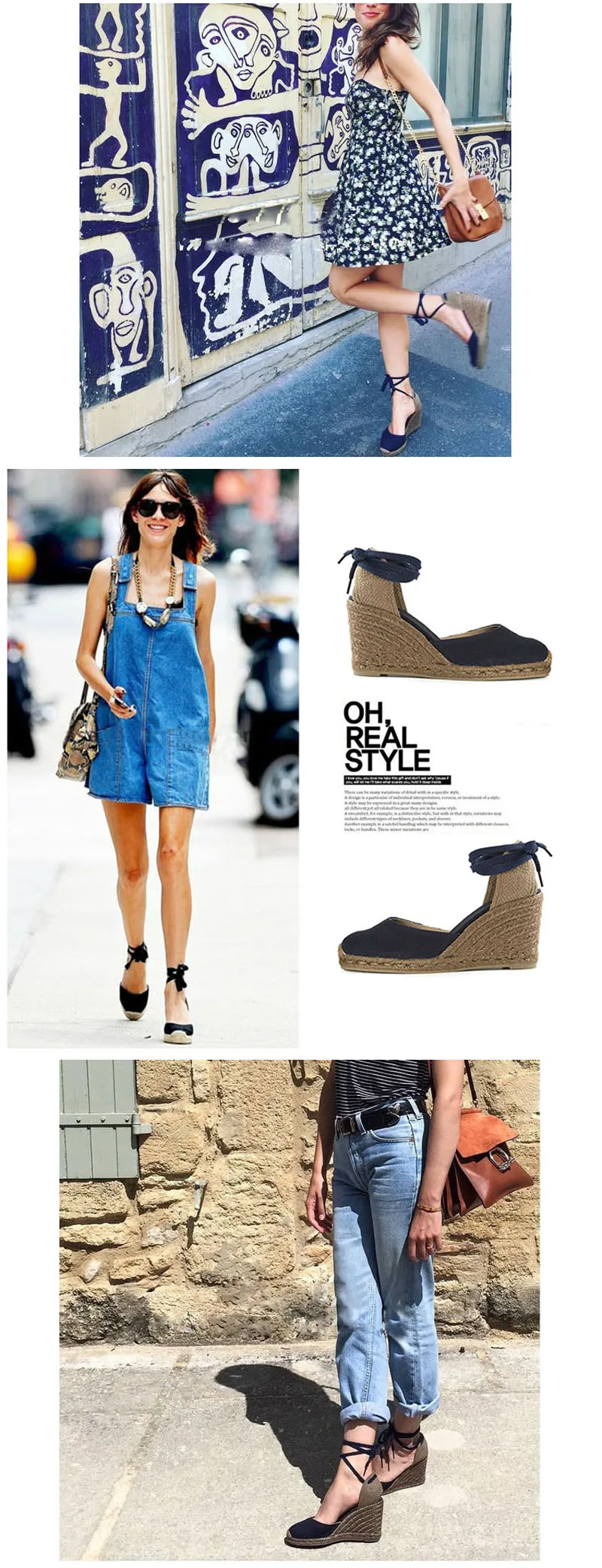 Women Ankle Strap Espadrilles Wedge Sandals 2018 Summer Canvas High Heel Fashion Lace up Women Platform Wedge Sandals Large Size (19)
