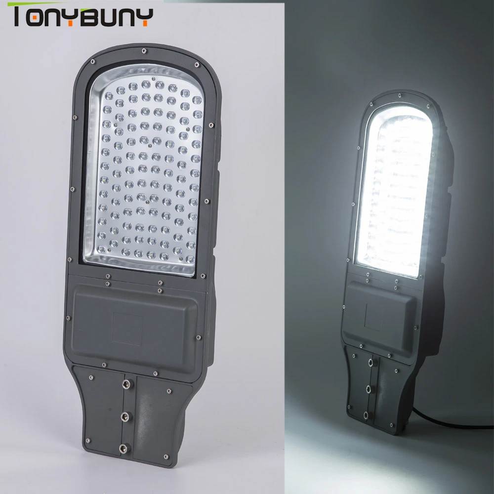 

High Lumen Led Road Light AC100 AC240V Outdoor Industrial Garden with 100W aluminium die casting street lamp