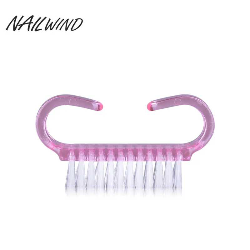 Пластиковая кисточка для ногтей NAILWIND инструменты маникюра педикюра мягкого