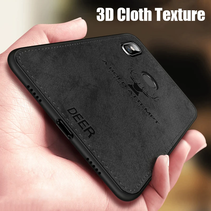 

Simple solid color Deer Cloth Phone Cases For Xiaomi Redmi Note 6 Note 5 S2 Max 3 Mi 8 Lite SE Mix 2 Redmi 6 Pro 6A Back Cover C