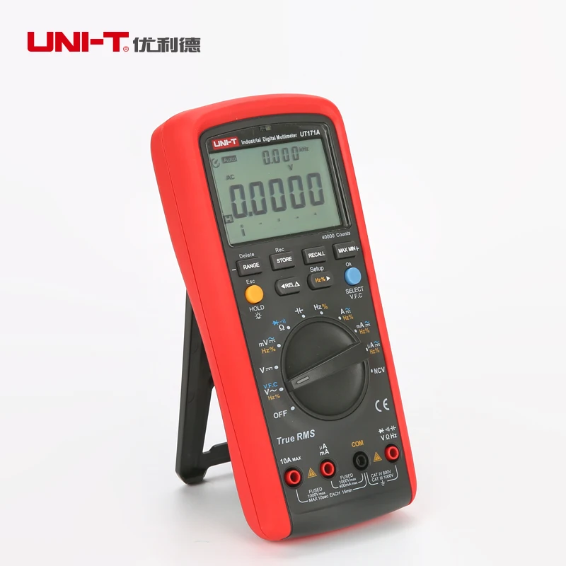 UNI T UT171A/UT171B/UT171C промышленные истинные RMS Цифровые мультиметры VFC измерение NCV