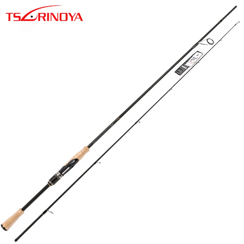 

TSURINOYA PROFLEX II 2.01m 2.13m Spinning Fishing Rod 2 Section ML/M Power Carbon Fiber Lure Rod Canne Da Pesca Fishing Pole