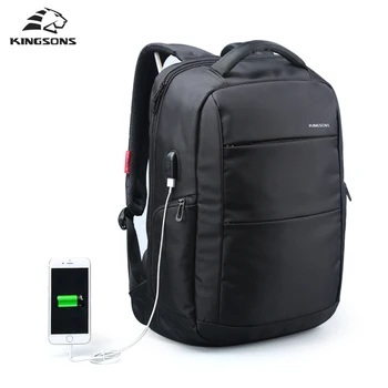 

Kingsons Backpack Men 15.6 Inch External Charging USB Function Shoulder School Bag Women Anti-theft Computer Large Business Bag