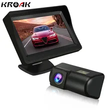 CCD HD di Retrovisione Dell’automobile Che Inverte Macchina Fotografica Con 4.3 pollice Car Monitor Specchio Retrovisore Per Ford/Transito/Connect