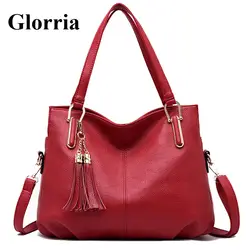 Glorria высокое качество кожаные сумки для женщин большой емкости женская сумка-тоут женские сумки через плечо сумка женская повседневная
