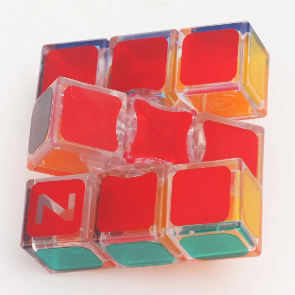 Цветной Кубик Z Floppy 1x3x3, волшебный кубик, головоломка, развивающие игрушки, твист, волшебный квадратный Кубик, головоломка-игрушка, хороший подарок