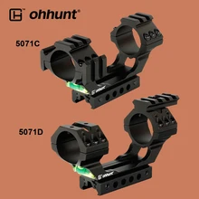 Ohhunt тактический прицел горе консольные двойные кольца с пузырьковый уровень 11 мм до 20 мм с креплением к ласточкин хвост 2 Стиль