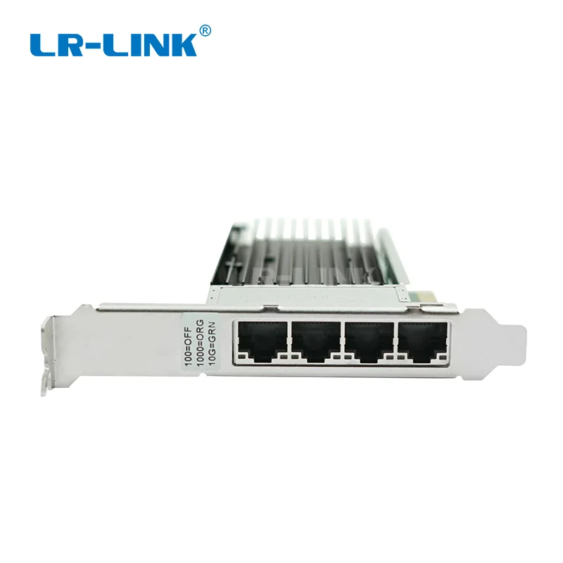 LR LINK 9804BT 10Gb Nic Ethernet Network card Quad port PCI Express Lan Card Network Adapter 3