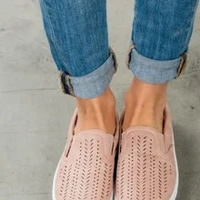 Женская обувь на плоской подошве, мягкие Лоферы для отдыха, женские лоферы для вождения, повседневная обувь, однотонные Мокасины