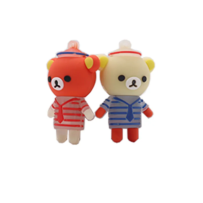 

Wholesale cartoon bear usb flash drive 4GB 8GB 16GB 32GB 64GB pen drive cute animals memoria usb stick creative gift pendrive