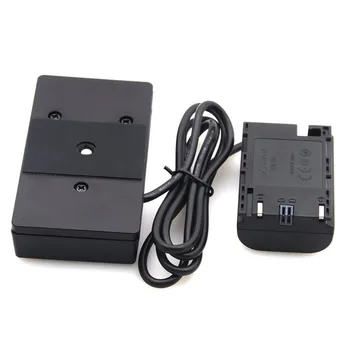 

Full Decoded LP-E6 Dummy Battery NP-F970 770 Mount Plate Adapter 7.4V for Canon EOS 5D 7D DSLR Camera