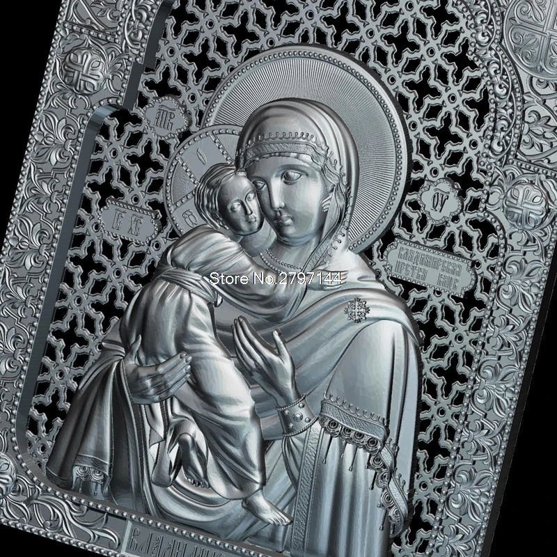 Высокое качество новая 3D модель для cnc FecioaraMaria_cu_Pruncul резной Рисунок скульптура