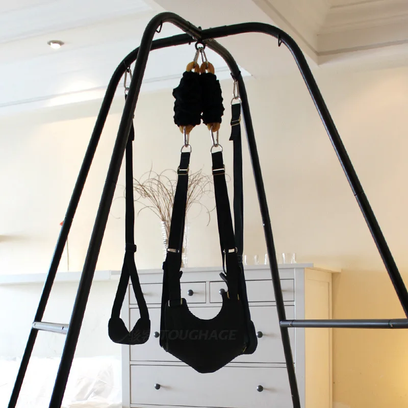 100% Genuine toughage love swing elasticity frame+weightless sex swing chairs,adult sex furnitures toys for couples