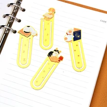 Милая мультяшная металлическая Закладка pottering Cat планировщик бумажный зажим книга для подарка канцелярские товары офисные школьные принадлежности