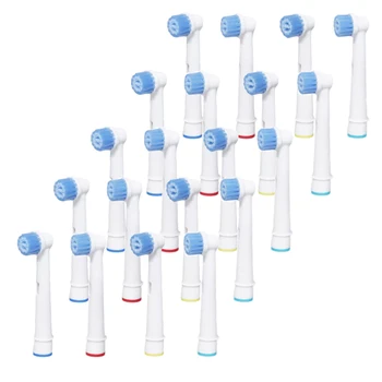 

20pcs for Oral B Electric Toothbrush Heads Vitality Sensitive Clean EBS17-4 Soft Brush Head AU Stock