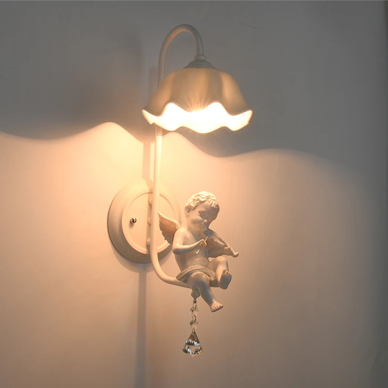 modern lustres angel glass wall light children bedroom bedside globel wall lamp e27 luminaire wall sconce - Wall Light Fixtures For Bedroom modern lustres angel glass wall light children bedroom bedside globel wall lamp e27 luminaire wall sconce - Wall Light Fixtures For Bedroom