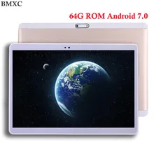 2017 новые 10 дюймов 3 г 4 г FDD LTE планшет Octa Core телефонный звонок Tablet 8.0MP 4 ГБ Оперативная память 64 ГБ Встроенная память Android 7.0 GPS планшет 10 10.1 + подарок