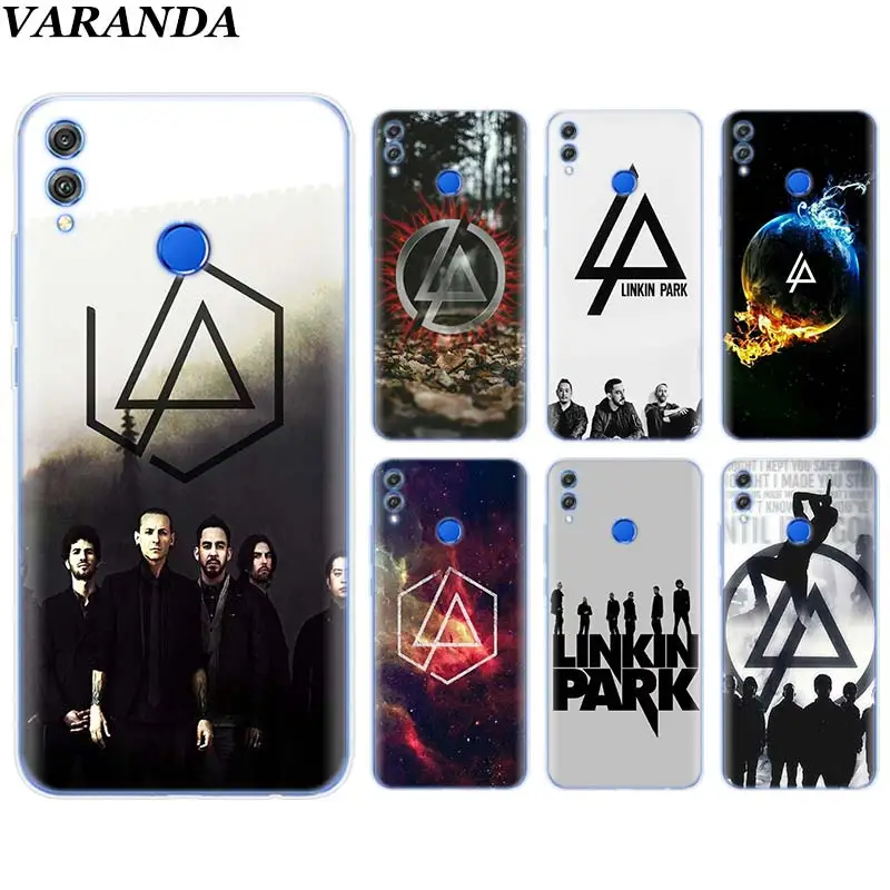 

Linkin Park Soft TPU Cover Case Coque for Huawei Honor View 20 Y6 Y7 Y9 8X 8C 8S 8A 9 10 Lite 20i 2019 Silicone Case