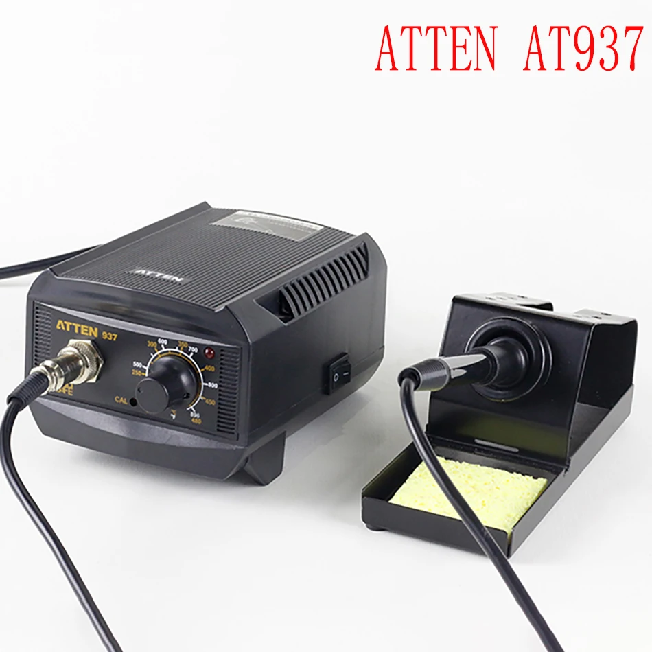 

ATTEN AT937 Soldering Station Anti-static Constant Temperature Soldering Station Soldering Iron Welding Station 110V/220V 50W