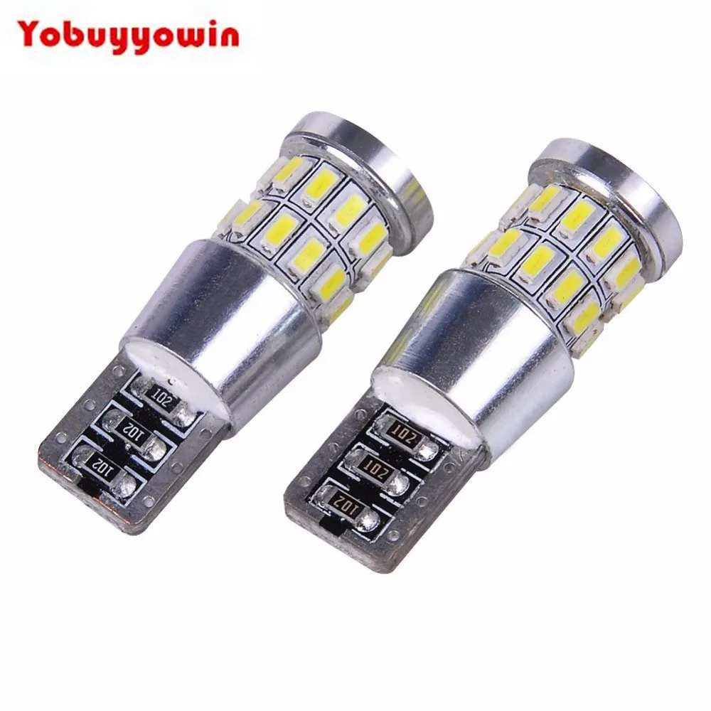 

Par Lampada Pingo T10 30 3014smd Leds Canbus Canceller -super Branca