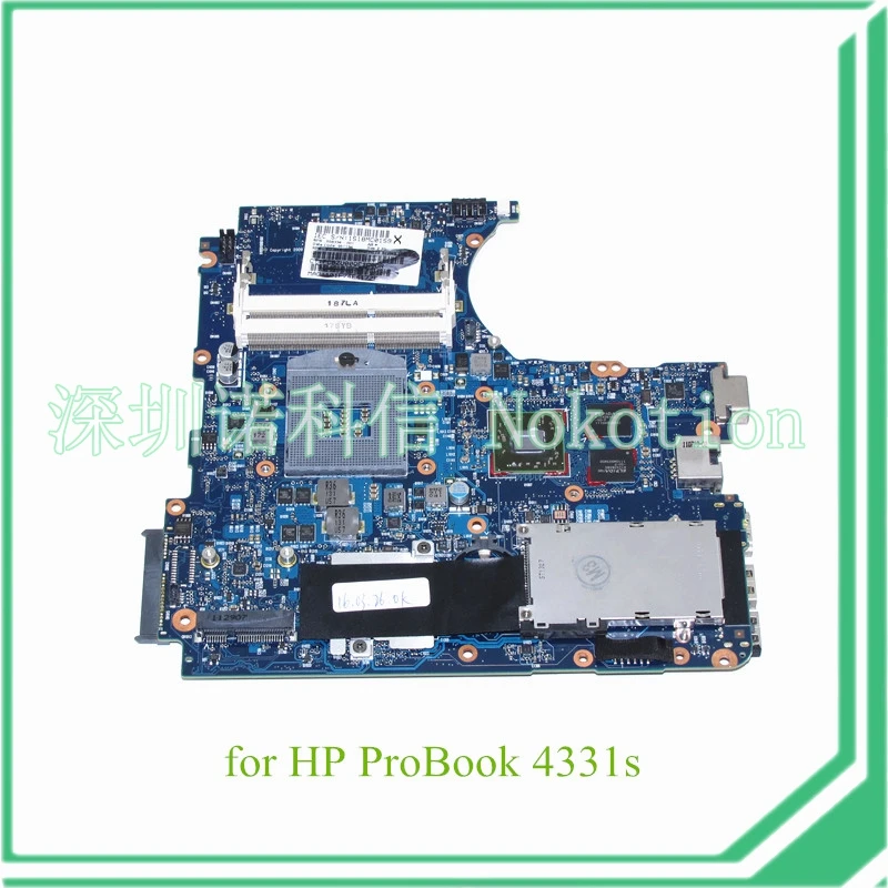 NOKOTION 658334-001 For hp probook 4331S 4431S laptop motherboard HM65 chipset HD6490M 512M DSC graphics DDR3 NOKOTION 658334-001 For hp probook 4331S 4431S laptop motherboard HM65 chipset HD6490M 512M DSC graphics DDR3
