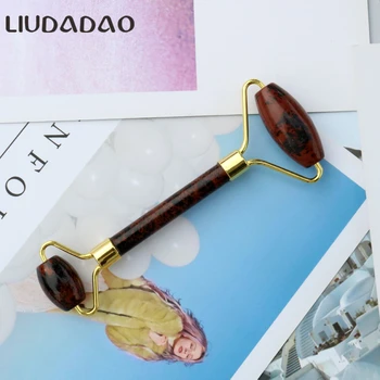 

Natural Massager Facial Rollers Smooth Skin Care Massager Cool Roller For Women Gifts Jade Relax Box Package