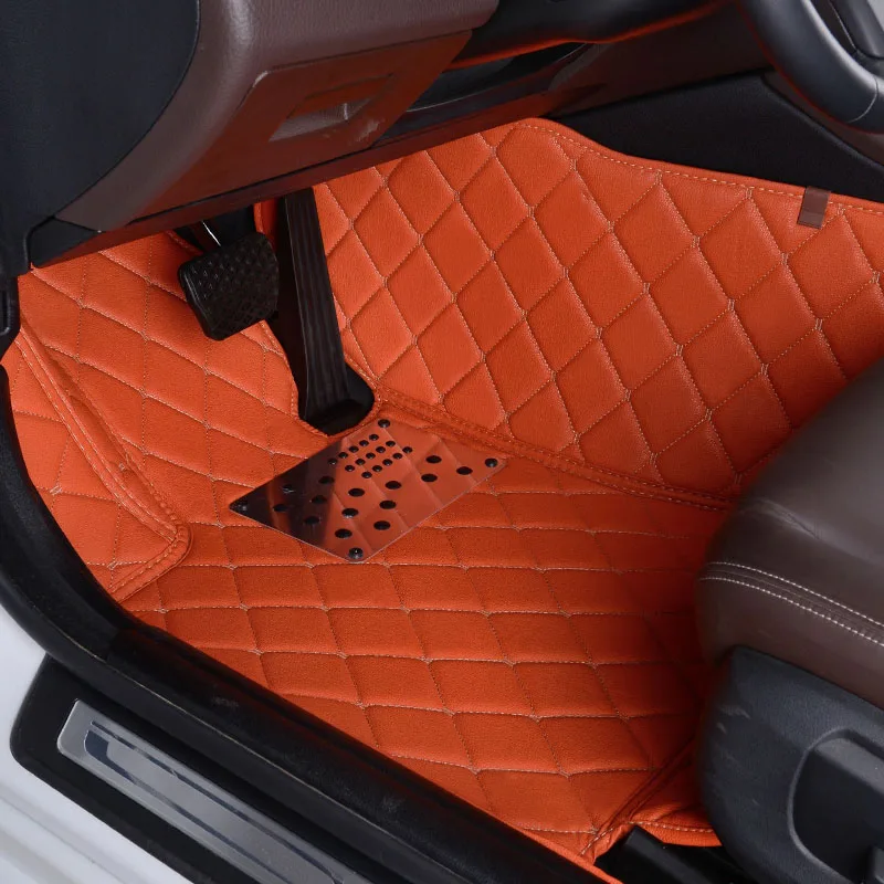 Полностью окружении автомобильные коврики для Тесла-модель s специальный кожаный XPE автомобиль Съемная скольжения защиты пять мест