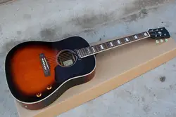 Бесплатная доставка! Высокое качество Новый Стиль 41 cm G Джон Леннон J160 sunburst акустической гитары 15-9