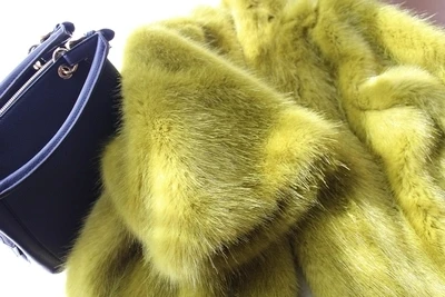 16 New Style High-end Fashion Women Faux Fur Coat S54
