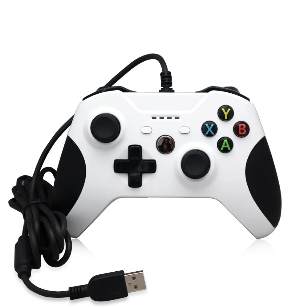 

TYX-618S XboxOneS Wired USB Controller with 4 LED Indicators Dual Vibration Gamepad For Xbox One S