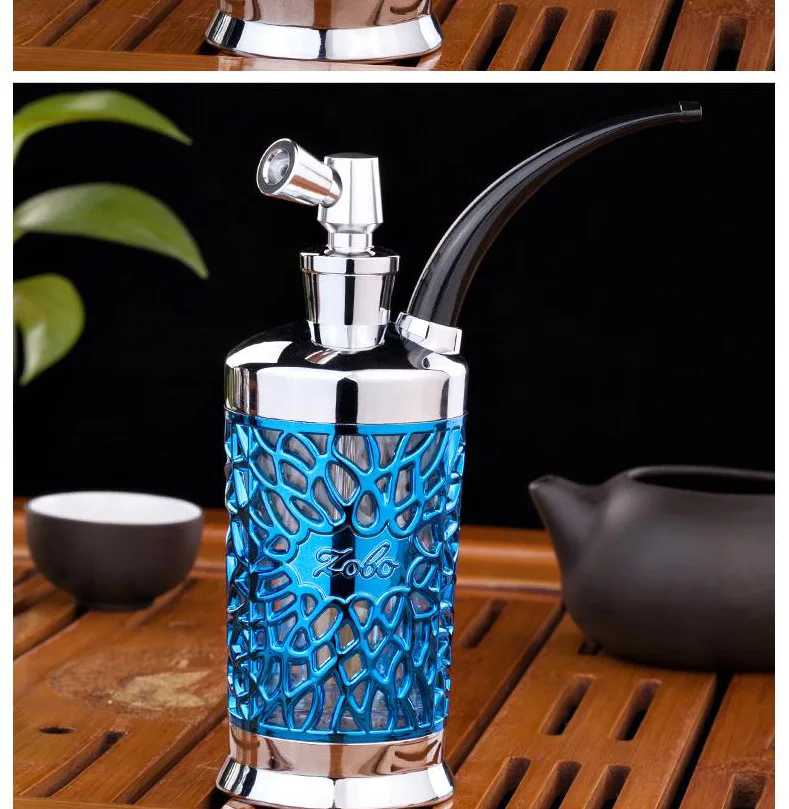 ZOBO оригинальные трубы для кальяна моющиеся цикл курительная вода табачная труба шланг роскошный подарок