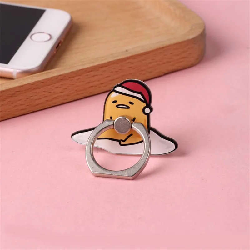 Cartoon egg Finger Ring Mobile Phone Smartphone Stand Holder For iPhone 6 7 8 plus X For Samsung Smart Phone IPAD MP3 Car Mount