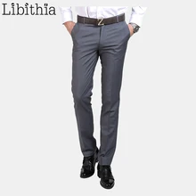 2015 New Arrival Suit Pants Formal Wedding Male Trousers For Men Classical Dress Pants Slim Fit Fashion Formal Pants Brand B065