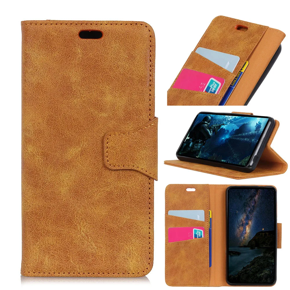 Кожаный чехол книжка с подставкой для телефона Xiaomi mi 8 SE Note 3 4 4X Red 6 6A 5 plus S2 X 2 S 5A