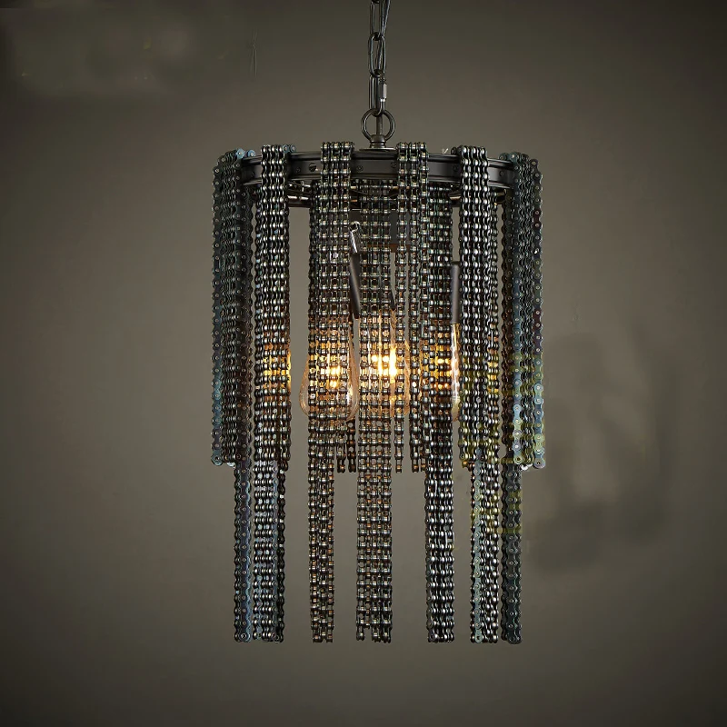 Luces colgantes vintage americanas, cadenas industriales de metal pesado, lámpara colgante para plastic|lamp stemlamp - AliExpress