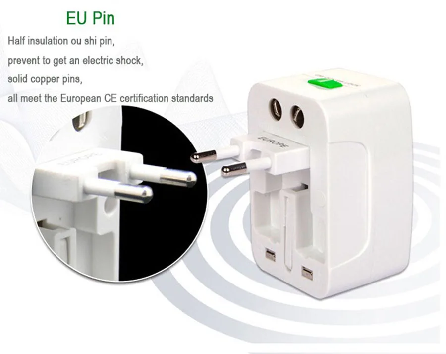 Universal Electric Plug Power Socket-Adapter Travel All In One AC Power Converter Adaptor-011