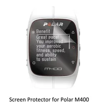 3* Clear LCD PET Film Anti-Scratch Screen Protector Cover for Smart Watch Computer Polar M400