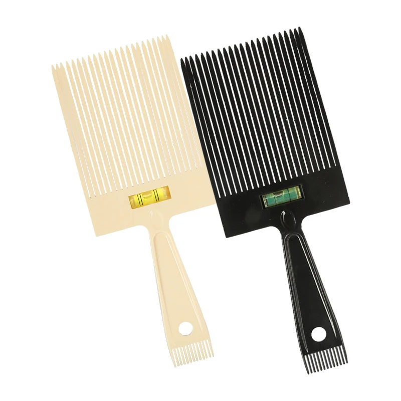 Wide Tooth Flat Comb Dyeing Coloring Brush Crew Cut Cropped Hair Style Hairbrush With Balance Oil Hairdressers Tool | Красота и