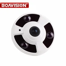 1080 P IP Камера (poe) onvif Fisheye панорама 5mp объектив ИК Ночное видение HD видеонаблюдения Камера 2mp обзора 360 градусов P2P xmeye