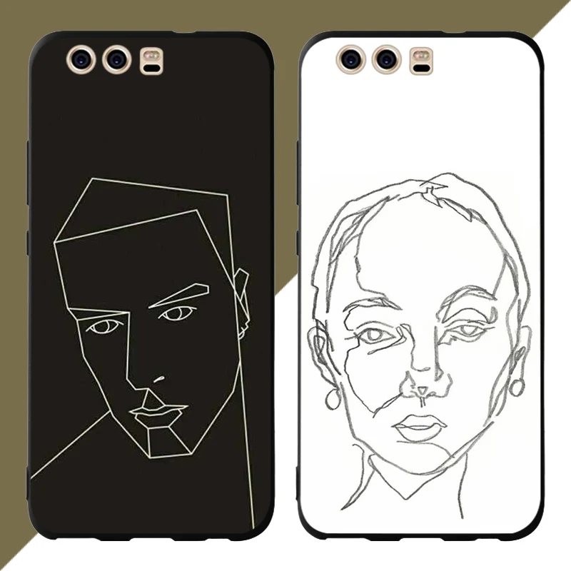 

Abstract painting Phone Cases Cover for Huawei P30 lite pro nova 3i Cases Huawei Mate 20 lite pro Case P smart 2019 Soft Cases