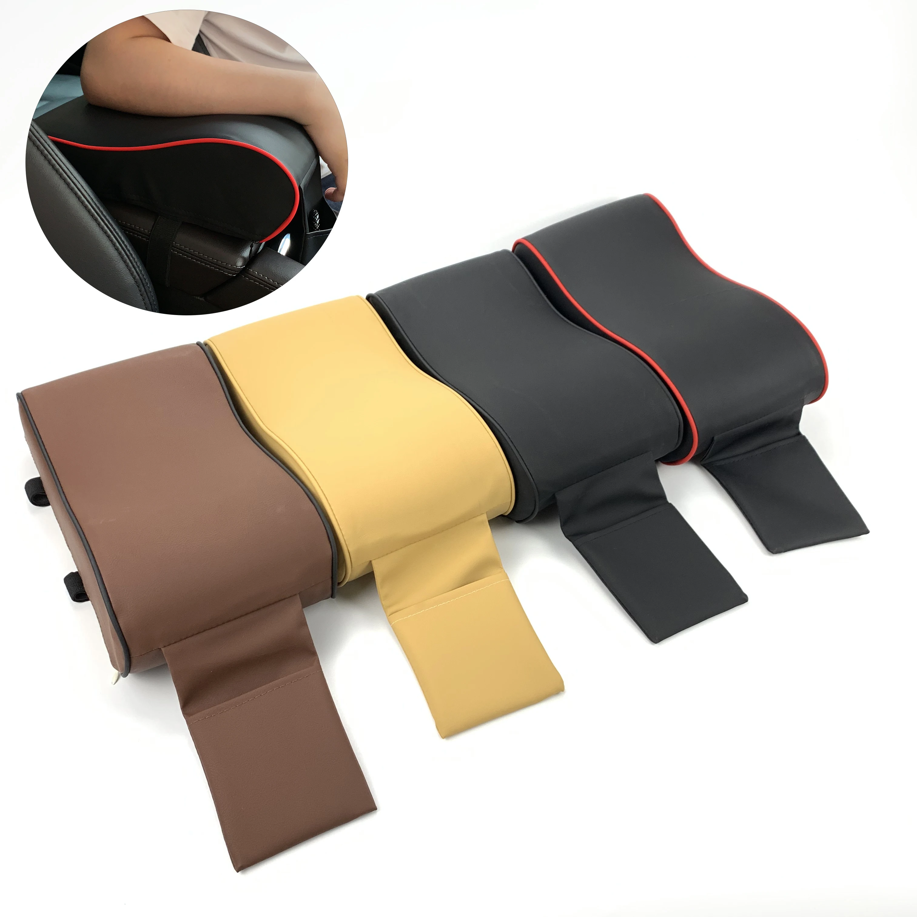 

Car Armrest Pad For Hyundai ix35 iX45 ix20 iX25 i10 i20 i30 i40 HB20 Sonata Verna Solaris Elantra Accent