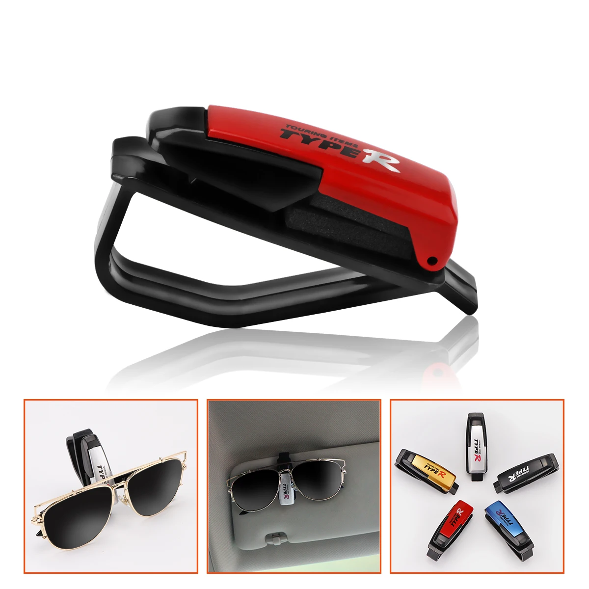 Vingtankl Car Visor Glasses Eyeglasses Clip Car Fastener Vehicle