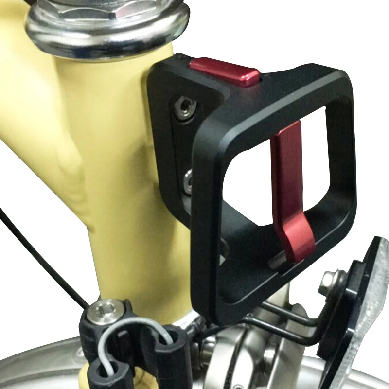 Discount TWTOPSE Bike Bag Holder CNC Front Carrier For Brompton Folding Bicycle Bag Block Push Down Release Multi-s Front Carrier Parts 1 Discount TWTOPSE Bike Bag Holder CNC Front Carrier For Brompton Folding Bicycle Bag Block Push Down Release Multi-s Front Carrier Parts 1