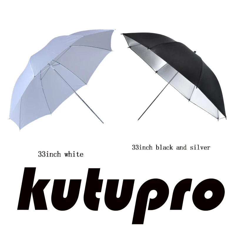 

kutu 83cm 33 inch Portable White Flash Diffuser Soft Reflector Photo Umbrella Light Photo Umbrella For Photo Studio Accessories