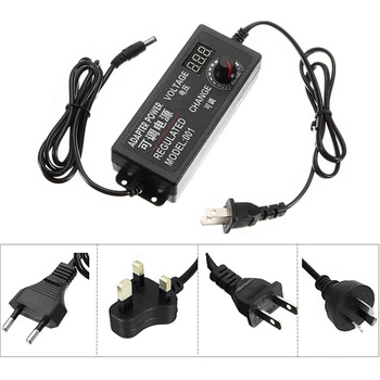 

3-12V 5A 60W AC/DC Adapter Switching Power Supply Regulated Power Adapter Display