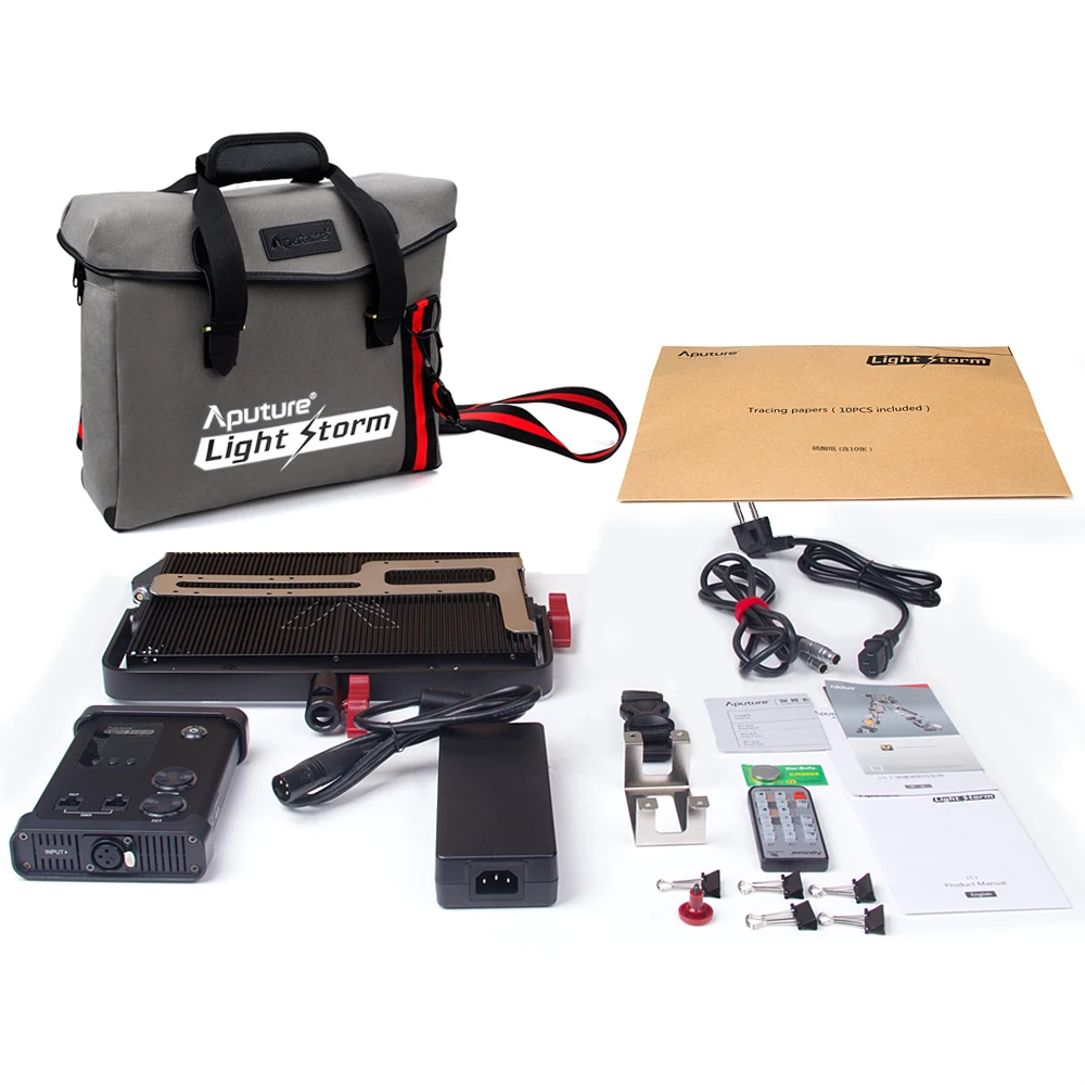 

Aputure LS 1S Studio light+Messenger Bag CRI/TLCI 95+ daylight LED Video Light video production equipment with DMX Control