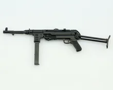 MP40 Submetralhadora Arma II Guerra Mundial 1:6 Plástico Montado Enigma Modelo de Arma de fogo Para 12 “Soldados Blocos de Construção de Armas Militares