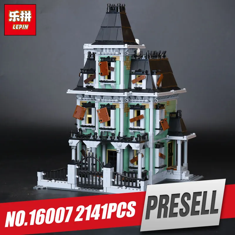 

DHL 16007 Monster fighter The haunted house Model Educational Building Kits Model Compatible With Legoing 10228 Christmas Toys