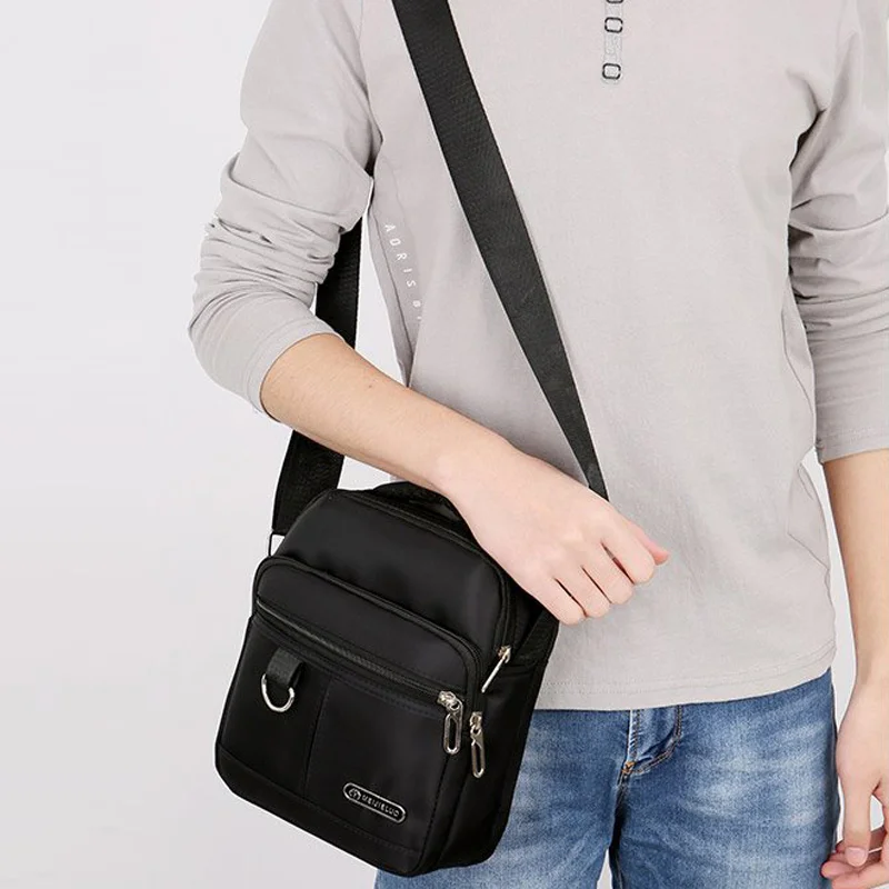 Мужская многофункциональная сумка через плечо, сумка-портфель, бизнес нейлоновая сумка через плечо, мужские сумки для ноутбука XA300ZC